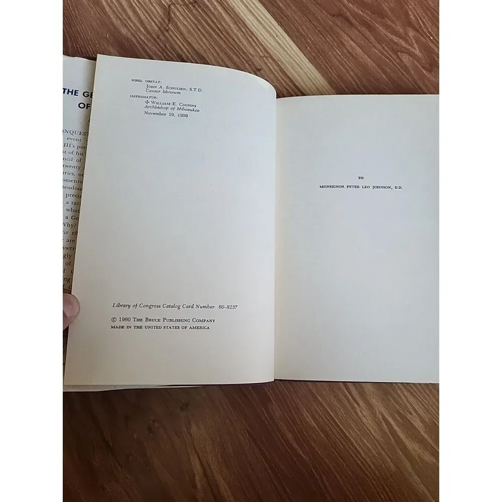 THE GENERAL COUNCILS OF THE CHURCH by John L. Murphy - 1960 -‎ Bruce Publishing